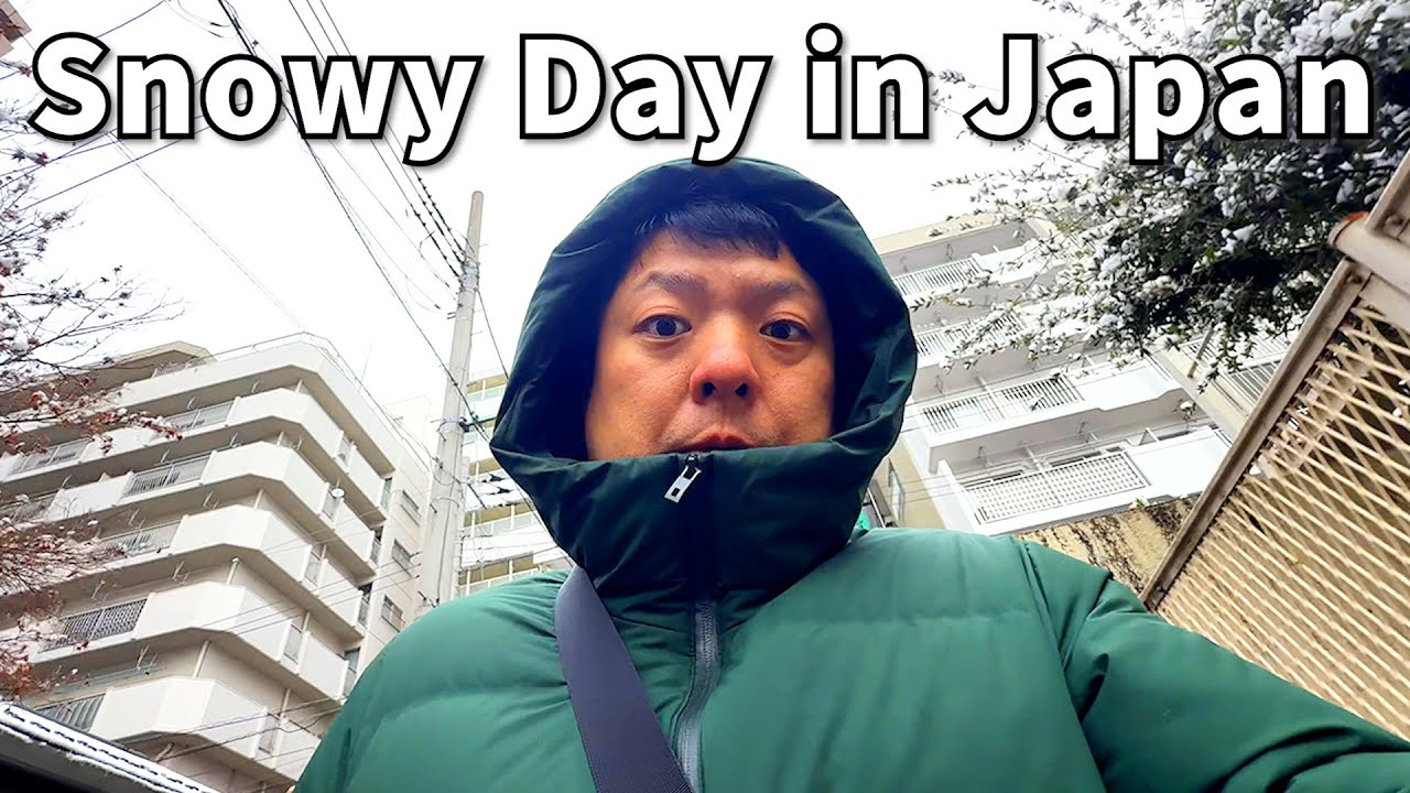 🇯🇵 −5°C Winter Day in Japan | Snow, Voting, and Everyday Life |【Japan Vlog】