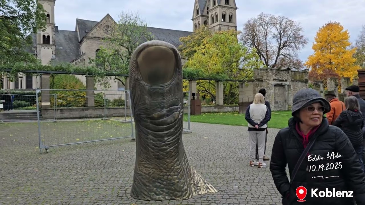 Viking River Cruise day 4, Koblenz 