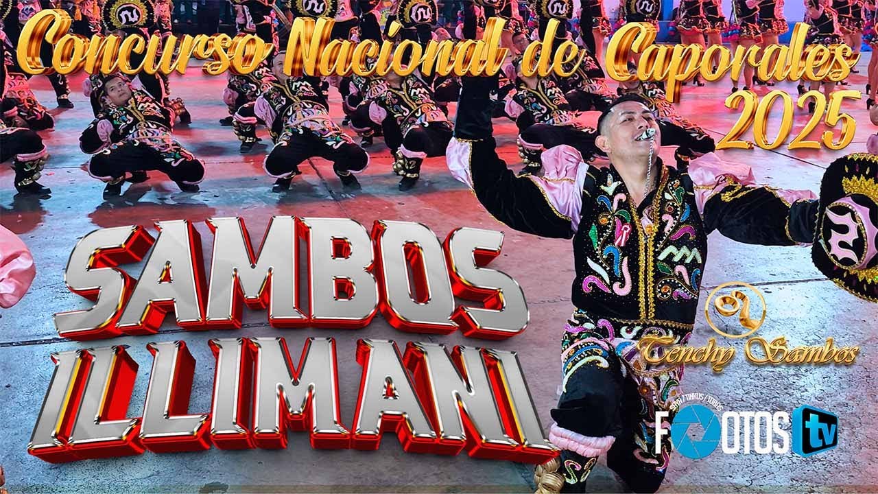 SAMBOS ILLIMANI | CONCURSO NACIONAL DE CAPORALES 2025 #viralvideo #sambos #sambosillimani #baile