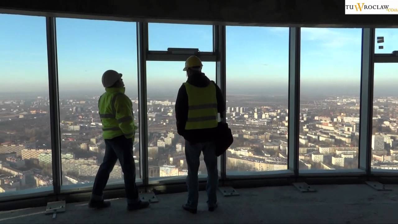 Sky Tower - budowa listopad 2011