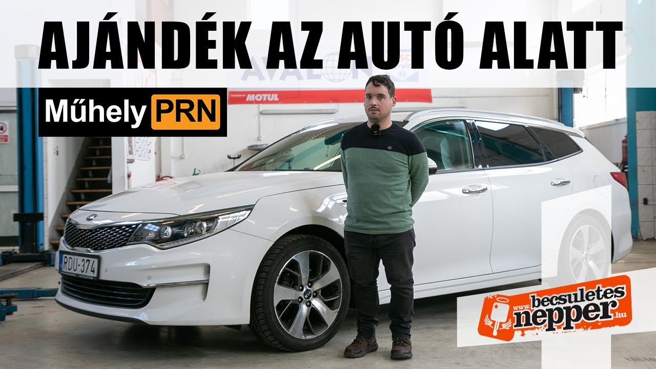 6 éves és dél-koreai, de vajon hibátlan? – Kia Optima 2,0 – 2017 – MűhelyPRN 193