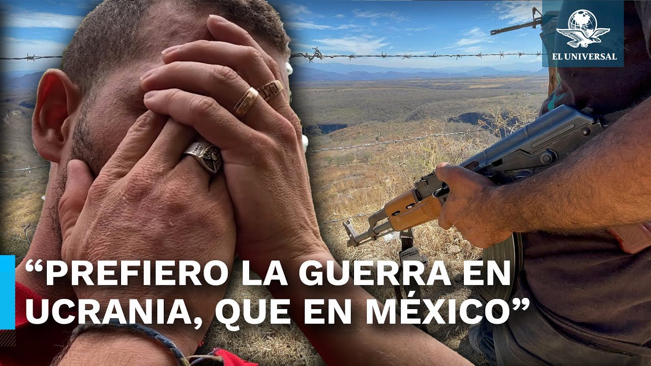 Mercenario colombiano prefiere guerra en Ucrania antes que México