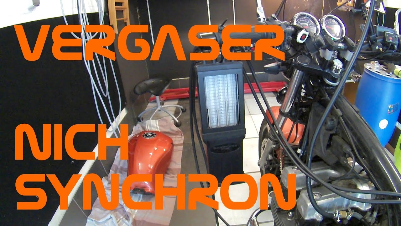 Vergaser synchronisieren - SchrauberVlog #5