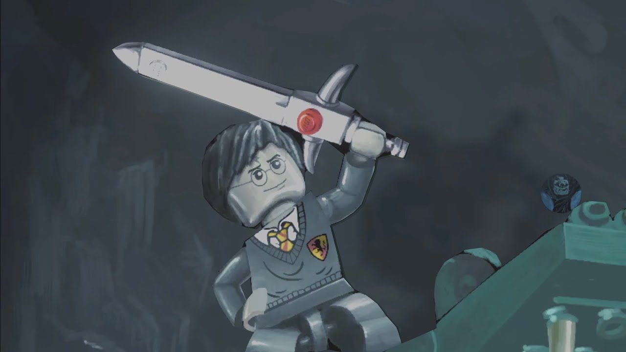 LEGO Гарри Поттер, 5-7 классы, виниловая пластинка № 19, Меч и медальон