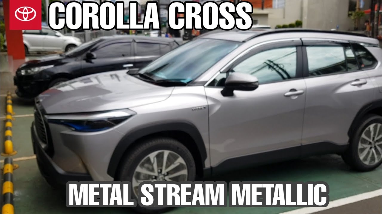 New Toyota COROLLA CROSS Hybrid Warna Metal Stream Metallic / Silver 2020 - 2021 | Auto2000
