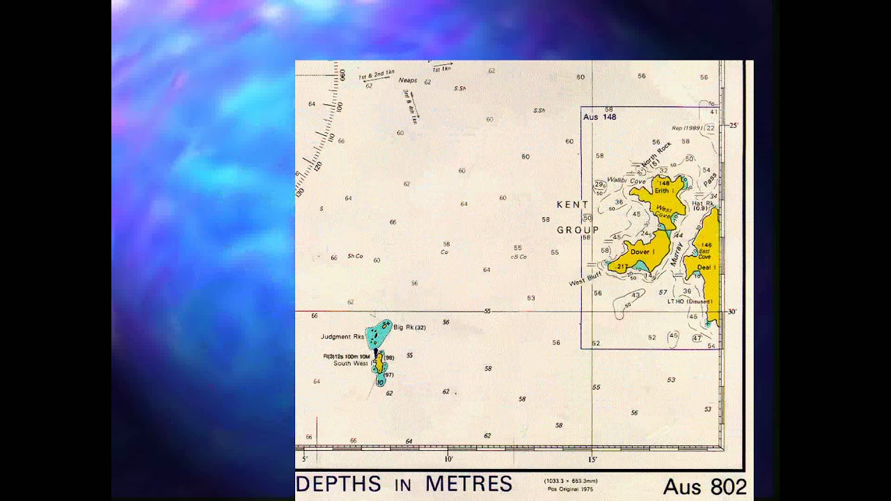 Information on Paper Charts used on ships for navigation