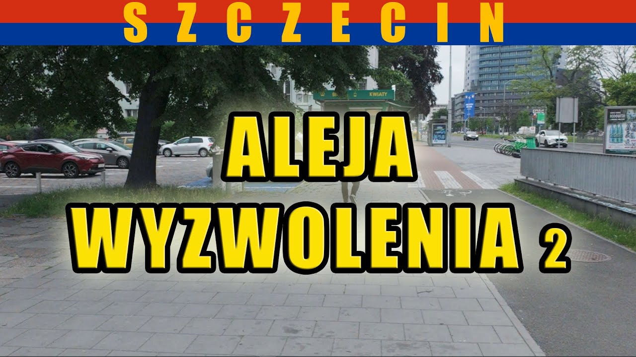 Aleja Wyzwolenia - Szczecin w czerwcu. część 2.