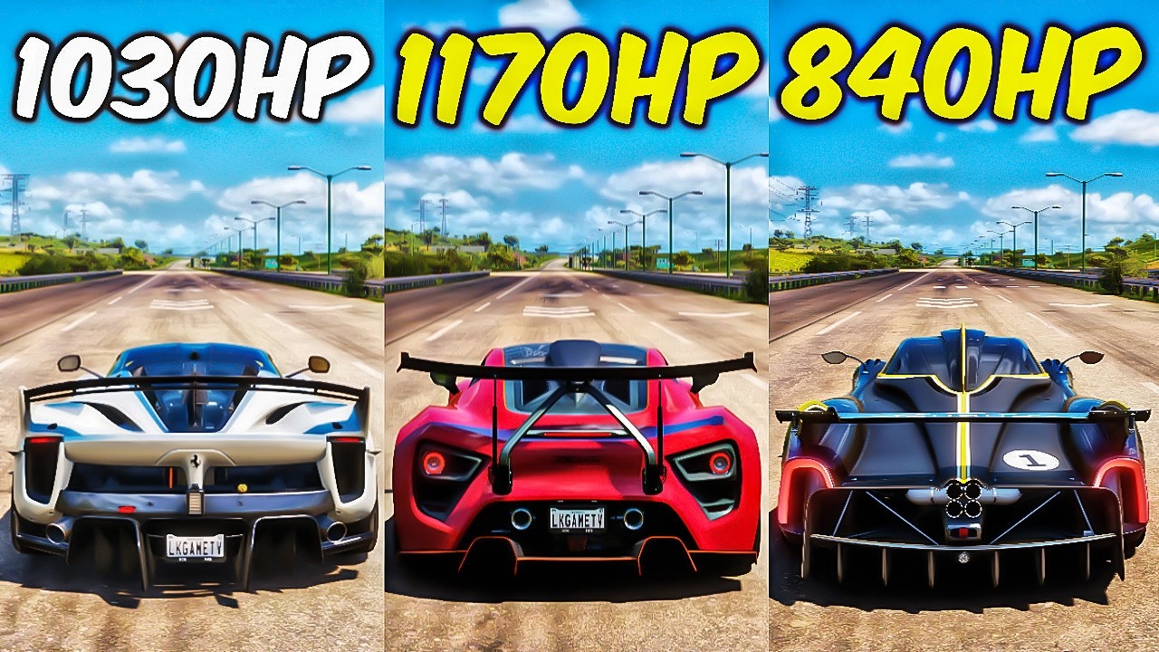 1030HP vs 1170HP vs 840HP – This Got Crazy 🔥