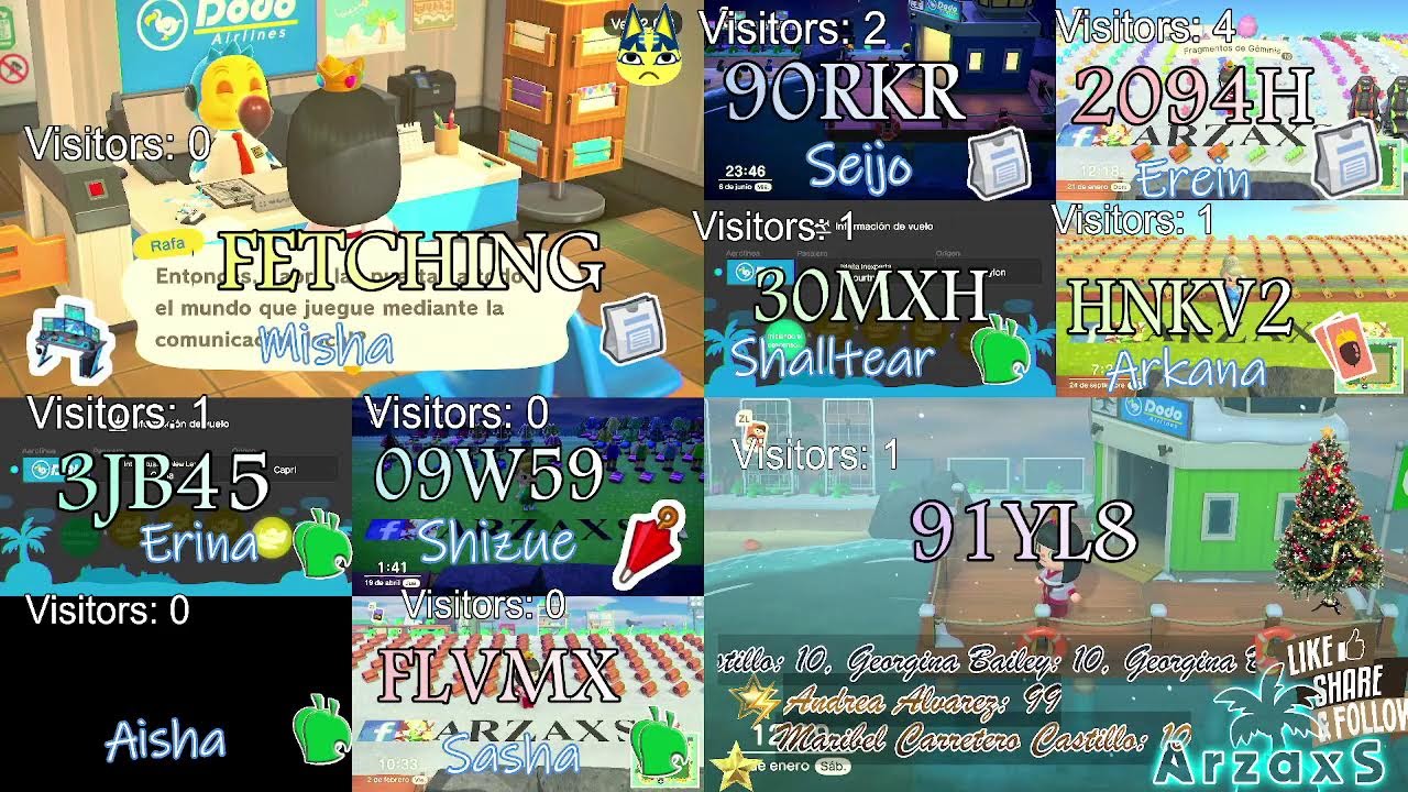 【あつ森】Animal crossing new horizons / あつまれどうぶつの森 (ALL レシピ)