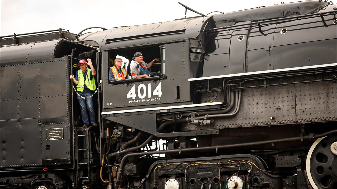 Union Pacific 4014 rolling through Nebraska and Iowa 