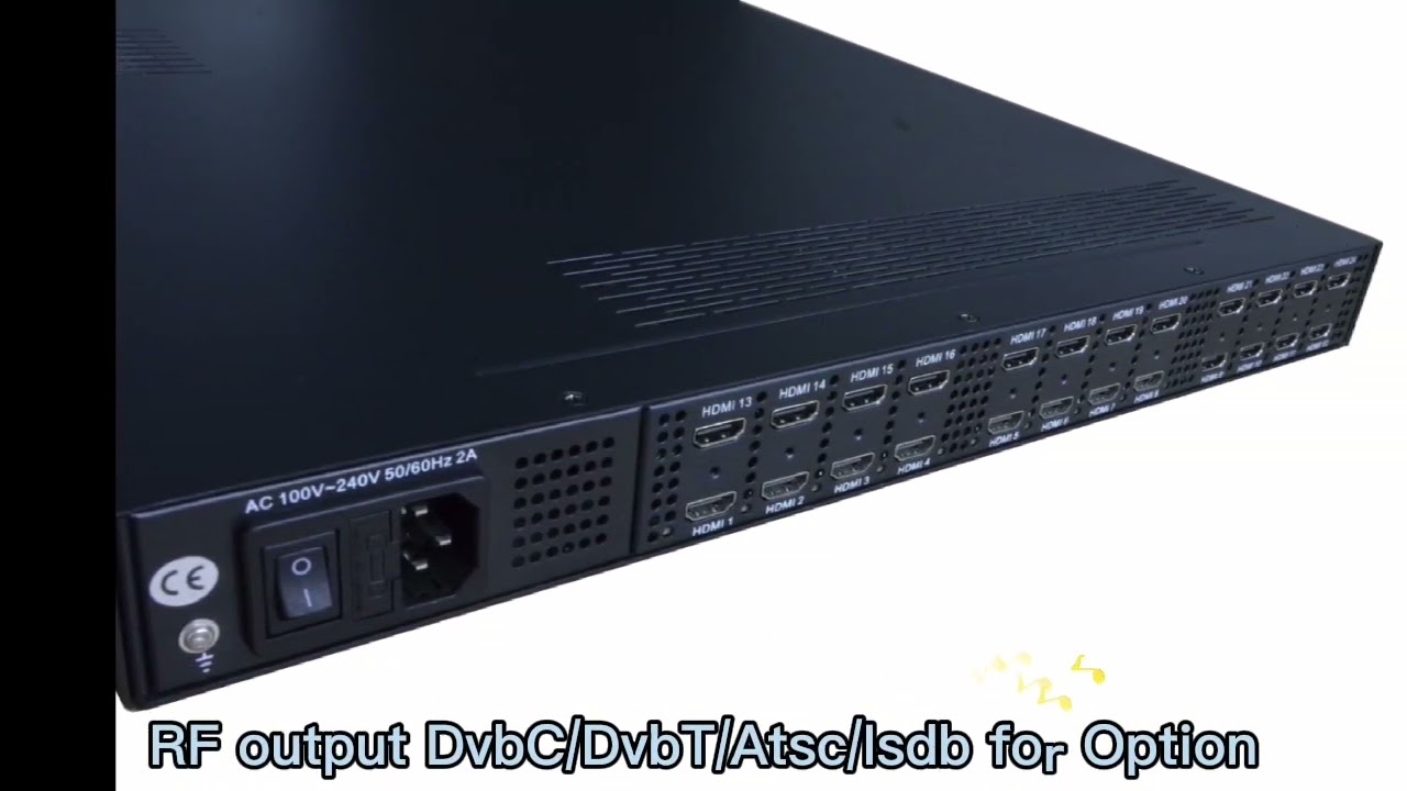 Catv HDMI to  RF modulator DVB-C /DVB-T /ISDB-T/ATSC modulator