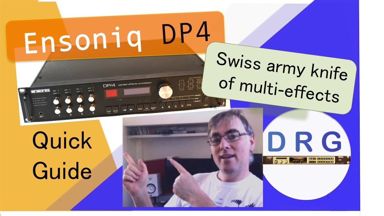Overview of the Ensoniq DP4 In 3 mins - Digital Rack Gear Quick Guide