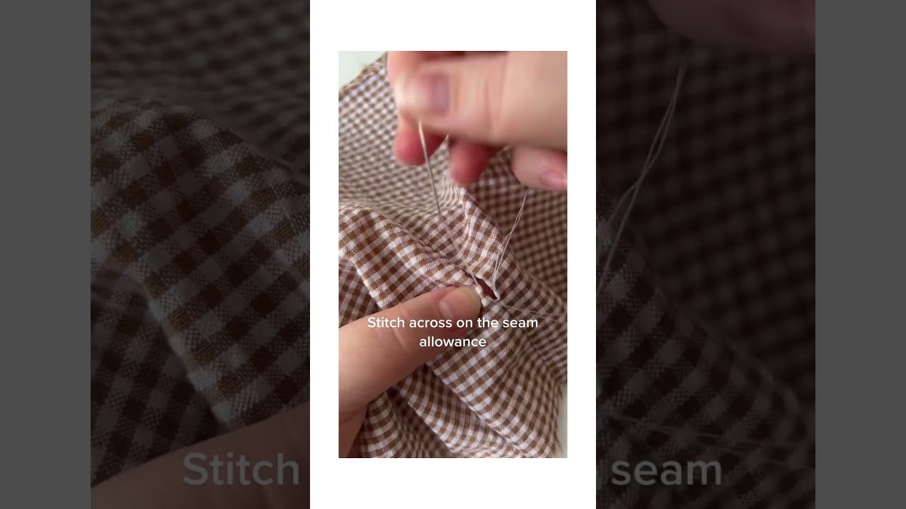 invisible stitch