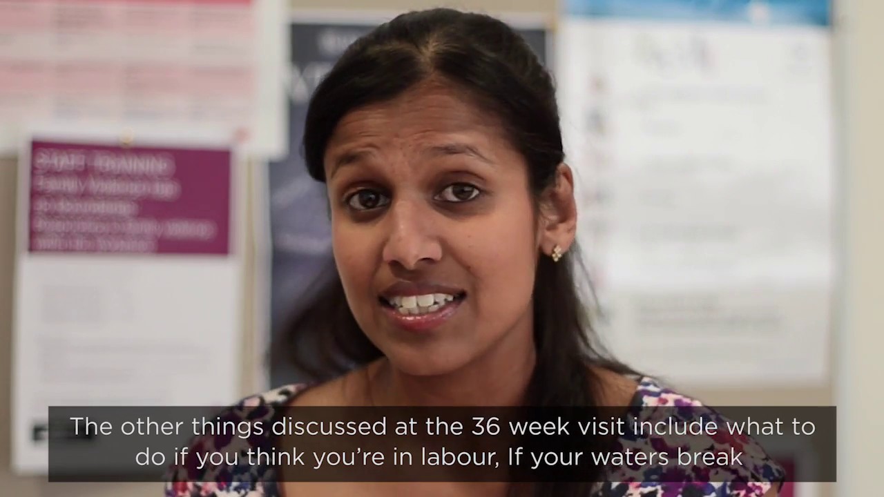 The Royal Women's Hospital: Pregnancy Appointments Part 4 - 36 Week Visit