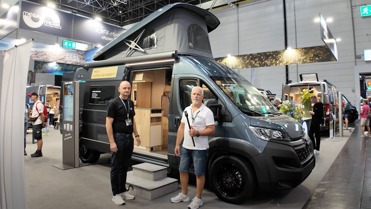 Osteuropa Wohnmobile 2025 Messe Neuheiten Megamobil Mega Classic 600 Luxus KASTENWAGEN CAMPERVAN