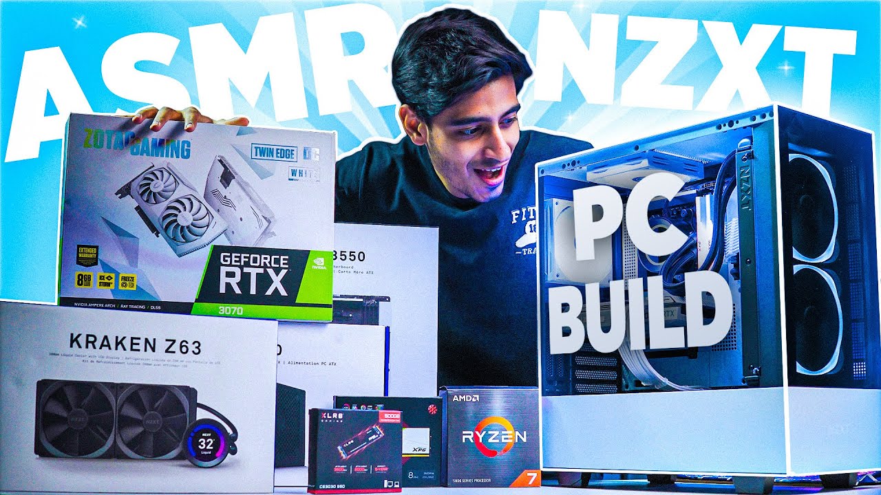 ASMR GAMING PC BUILD | RYZEN 7 5800X + RTX 3070 | Brown Lad Gaming