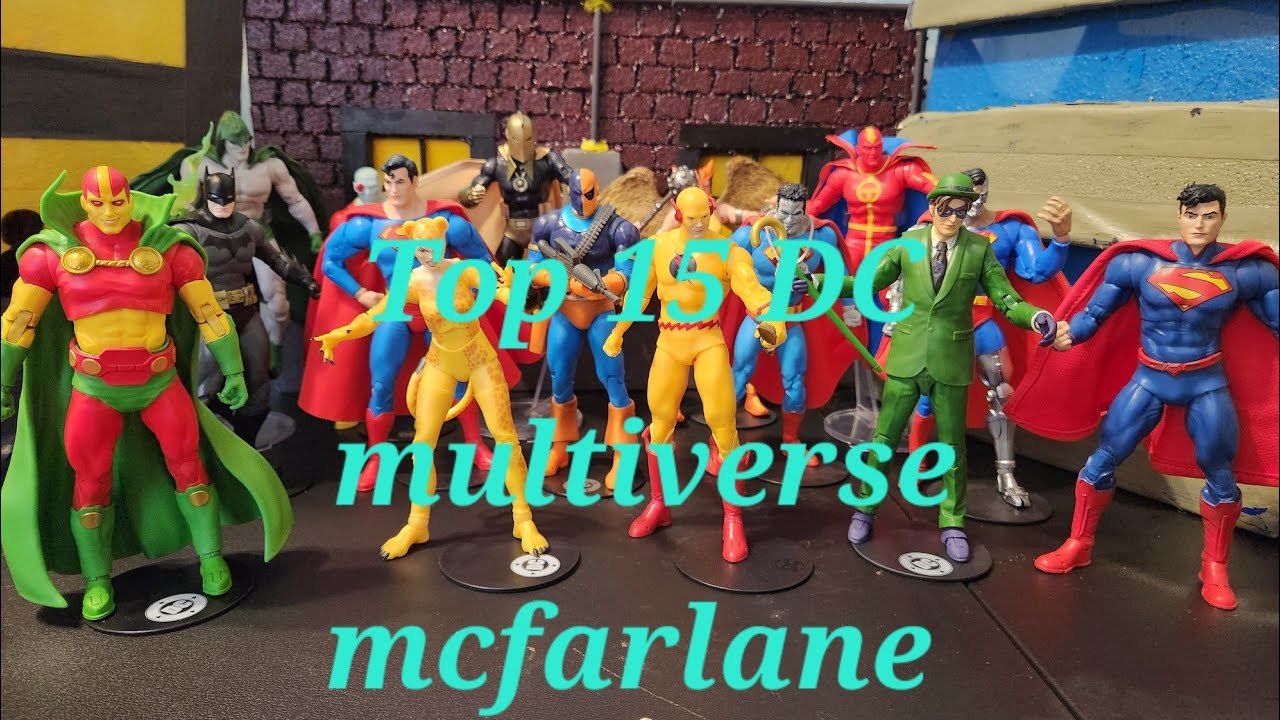 DC multiverse mcfarlane 2025 top 15 figures of the year!