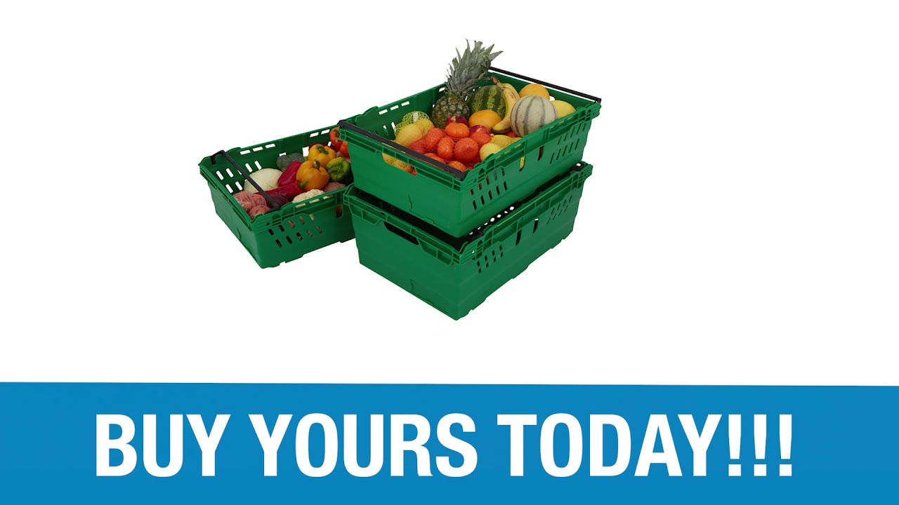 BiDGUG's Bale Arm Crates - perfect for transporting food produce, so good no-one want to be left out