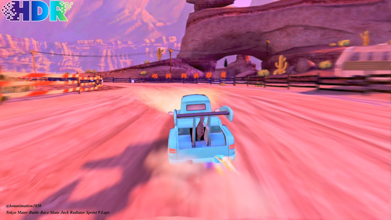 [HDR] Tokyo Mater Battle Race Skate Jack Radiator Sprint 9 Laps