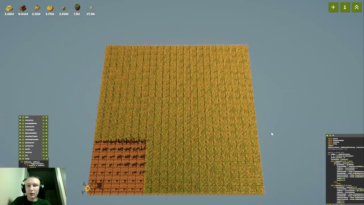 The Farmer was Replaced Coding my Algorithm Pt.3