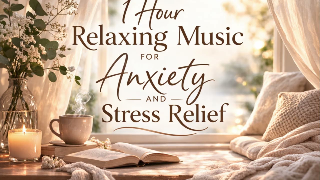 1 Hour Relaxing Music for Anxiety 🌿 Calm Your Mind & Release Stress