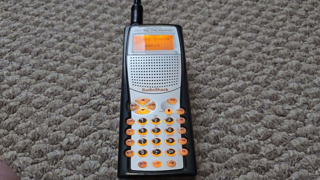 RadioShack PRO-96 Siren Tests