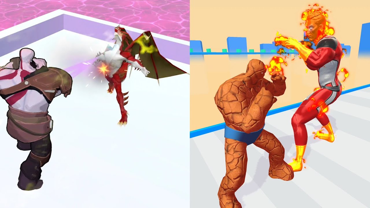 Monster Evolution vs Hero Evolve Runner Gameplay All Level New Update Monster - Review Game PikaName