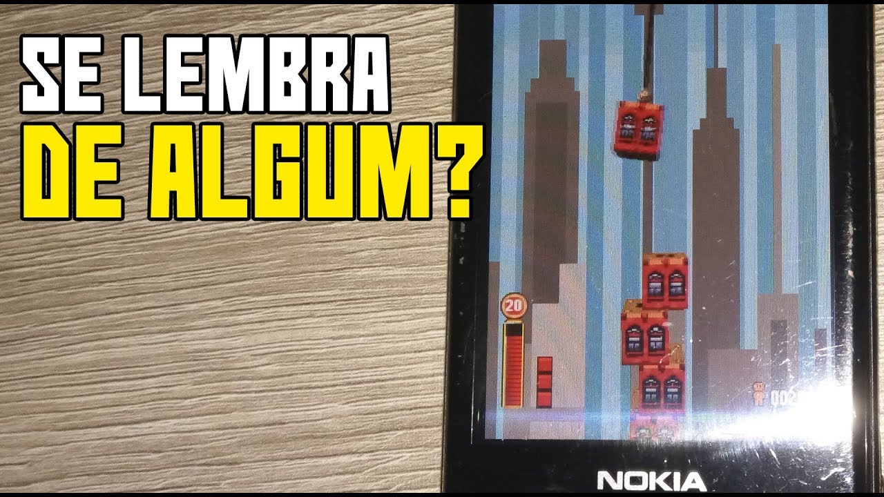 10 JOGOS QUE TODO MUNDO JÁ JOGOU EM UM CELULAR ANTIGO