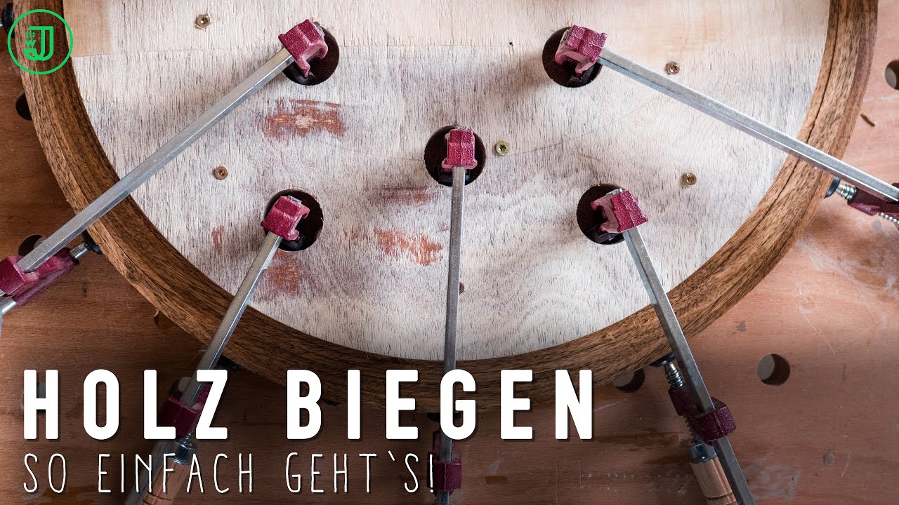 So BIEGST du HOLZ (Low Budget Variante)! | Schaukelstuhl #2 | Jonas Winkler
