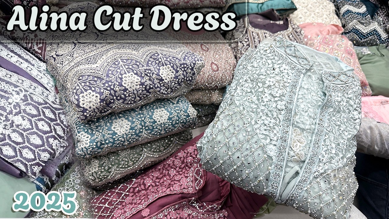 Best Showroom Collection for 2026 | Alina Cut Dress | Ramzan Ladies Suits Wholesale | Export Quality