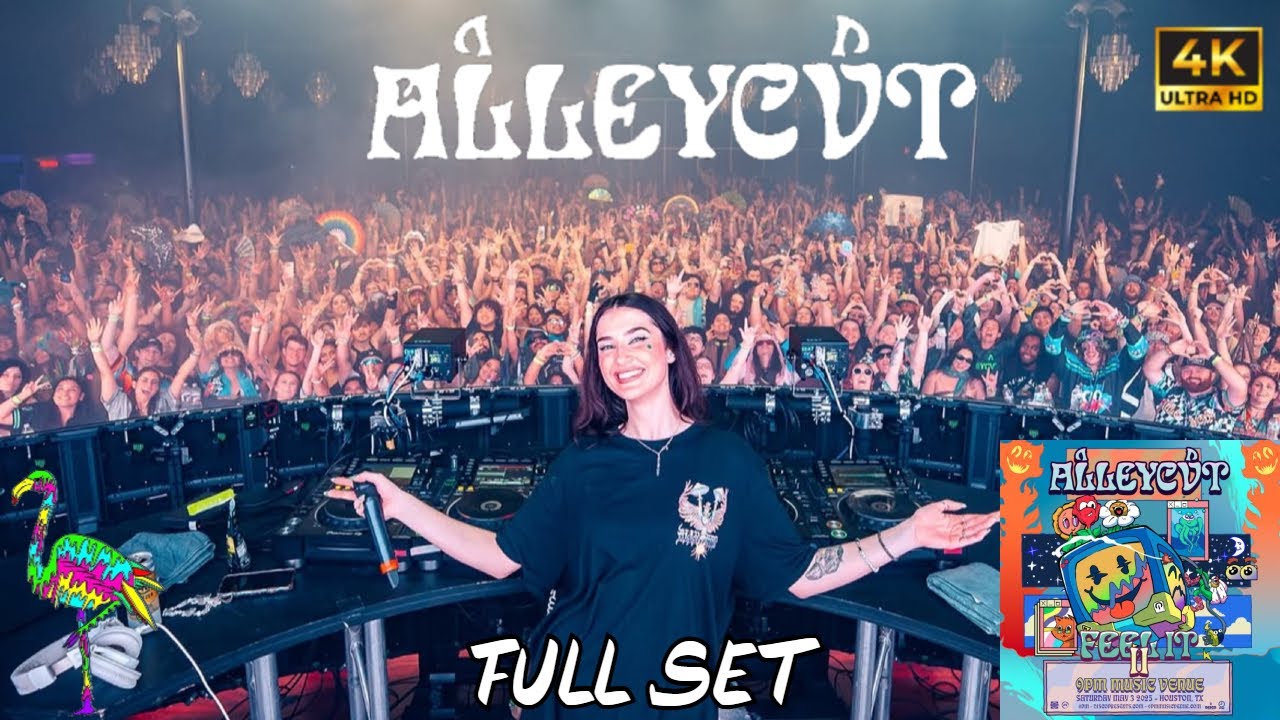 ALLEYCVT - FEEL IT 2 Tour 2025 - FULL SET - LIVE @ 9pm Houston, TX 4K