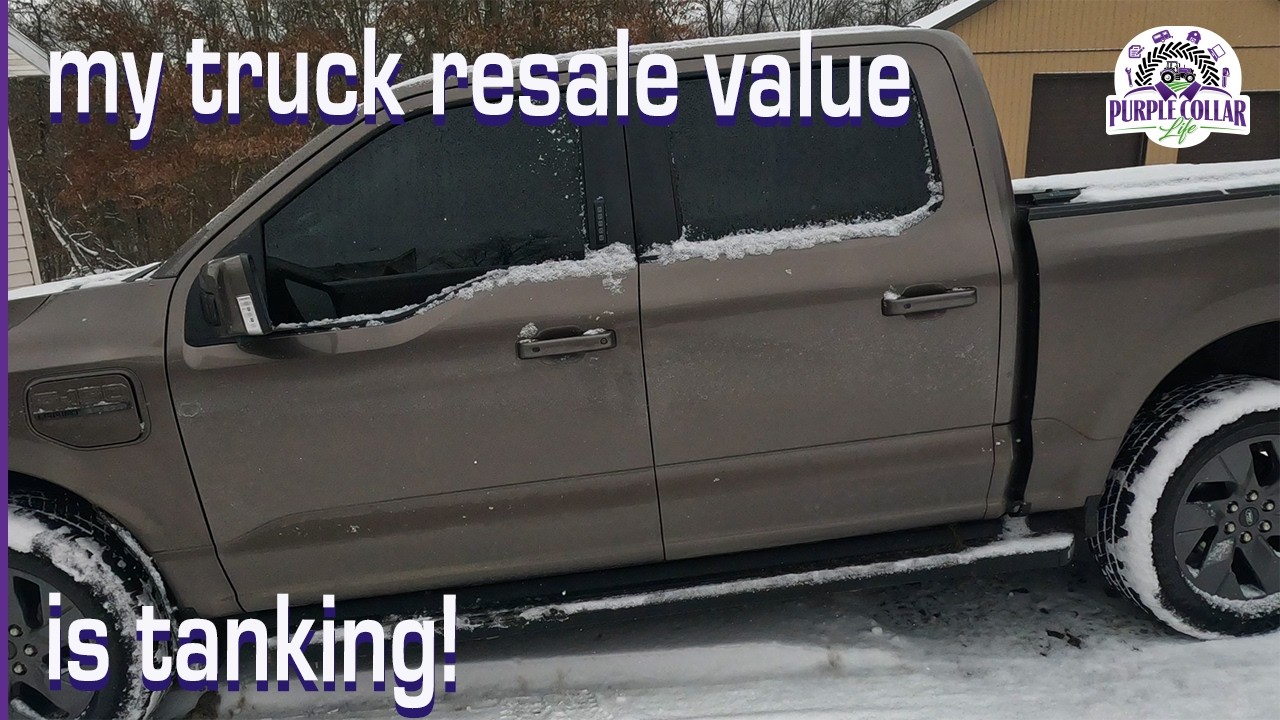 Стоимость перепродажи Ford F150 Lightning резко падает — ужасное обесценивание. Поэтому я не слиш...