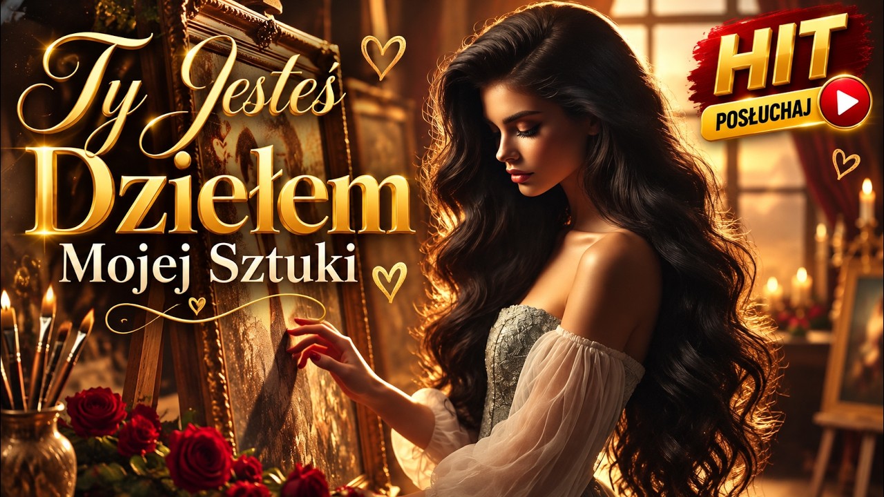 Romantyczny Hit! Synth-Pop❤️Ty Jesteś Dziełem Mojej Sztuki🎨✨💖Kriss.S #muzyka #hit #dj