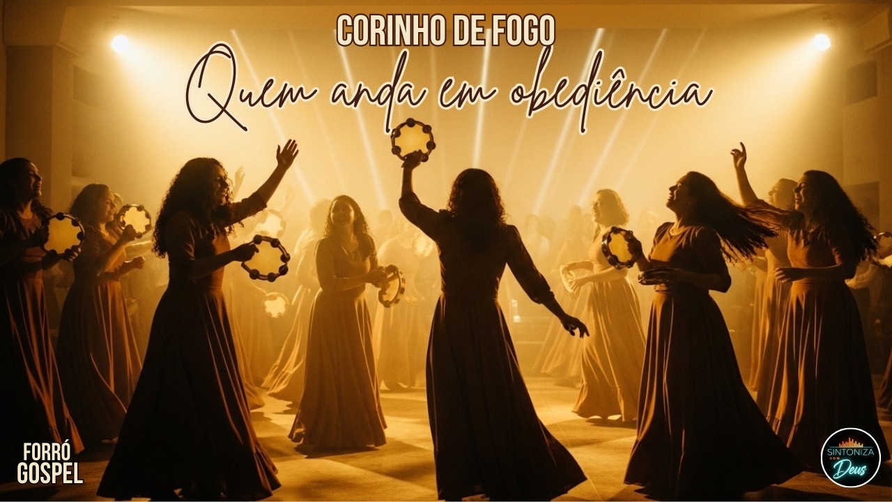 Quem é Obediente Pisa (Forró Pentecostal) – Corinhos de Fogo Cristão | Louvor de Guerra 🔥✝️