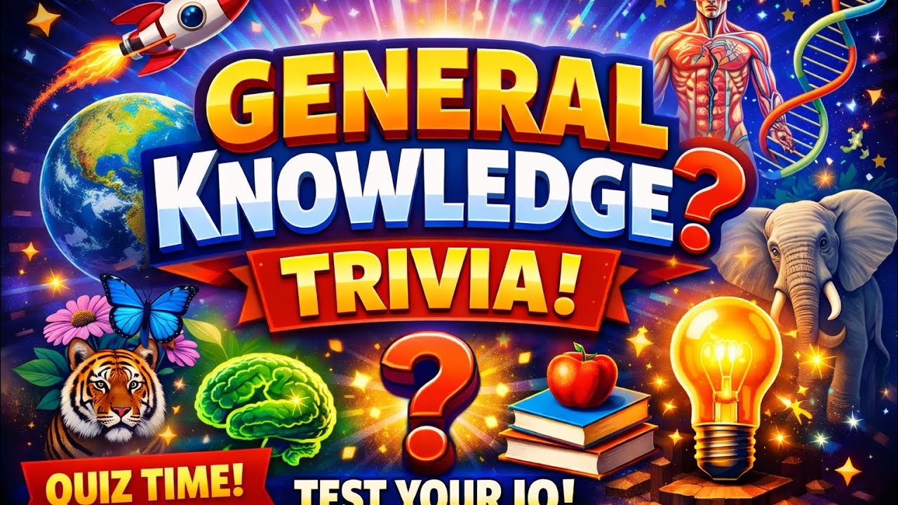 How many can you guess right?General knowledge trivia for 3/4/5 years old