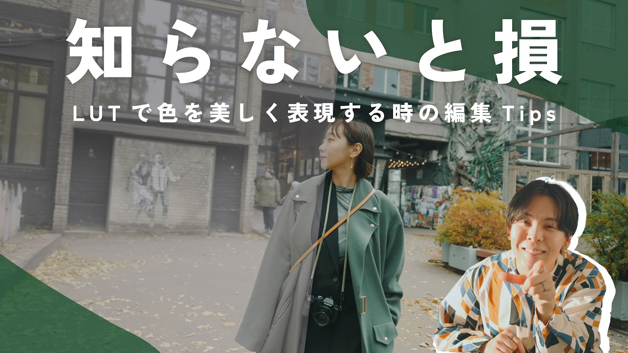 【カラーグレーディング】センスの良い動画の色見を表現するLUTの本当の使い方
