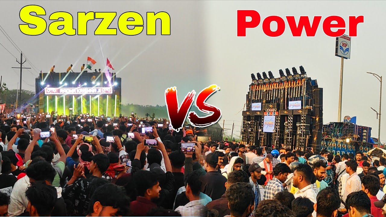 Power Music Vs Dj Sarzen Big Competition Motto Mela Odisha