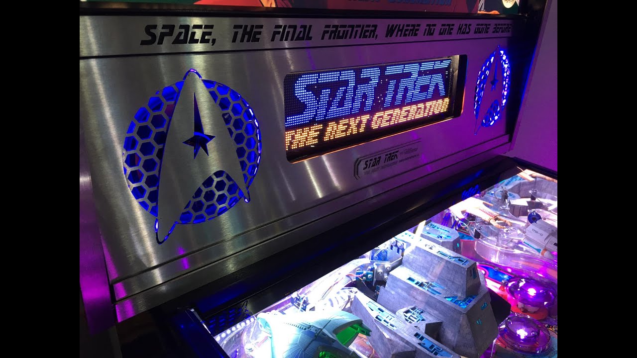 STTNG XingoTHX's Edition: One of the most Beautiful WILLIAMS PINBALL STAR TREK NEXT GENERATION