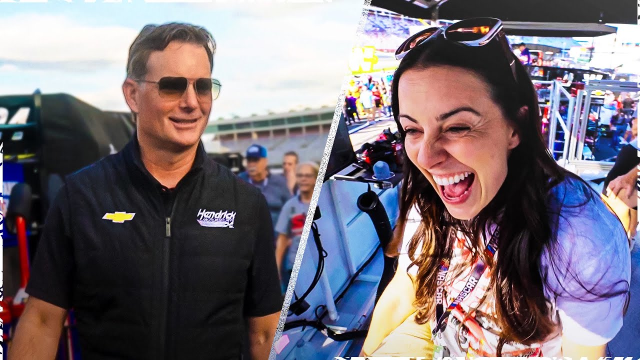 NASCAR Fan Gets the Surprise of a Lifetime | Jeff Gordon & Jesi Stracham