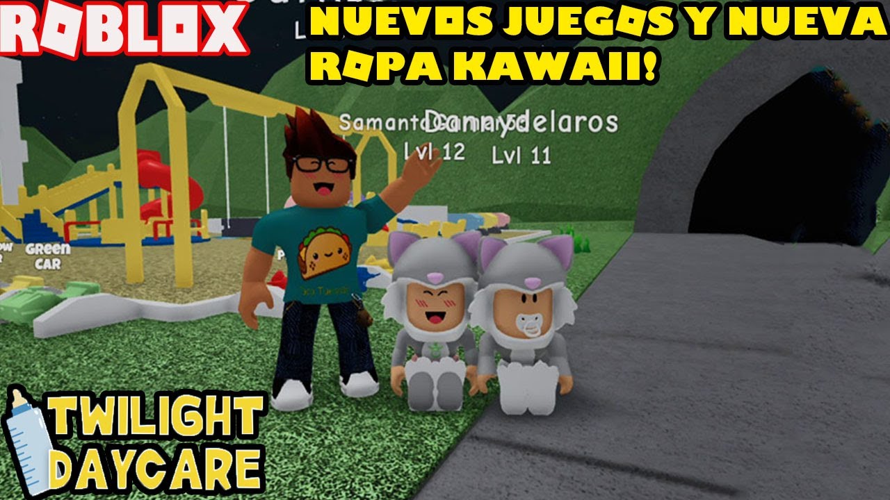 😄Mi Papi Me Compra Ropita Kawaii Y Vamos Al Parque A Los Nuevos Juegos! Twilight Daycare👶🏻