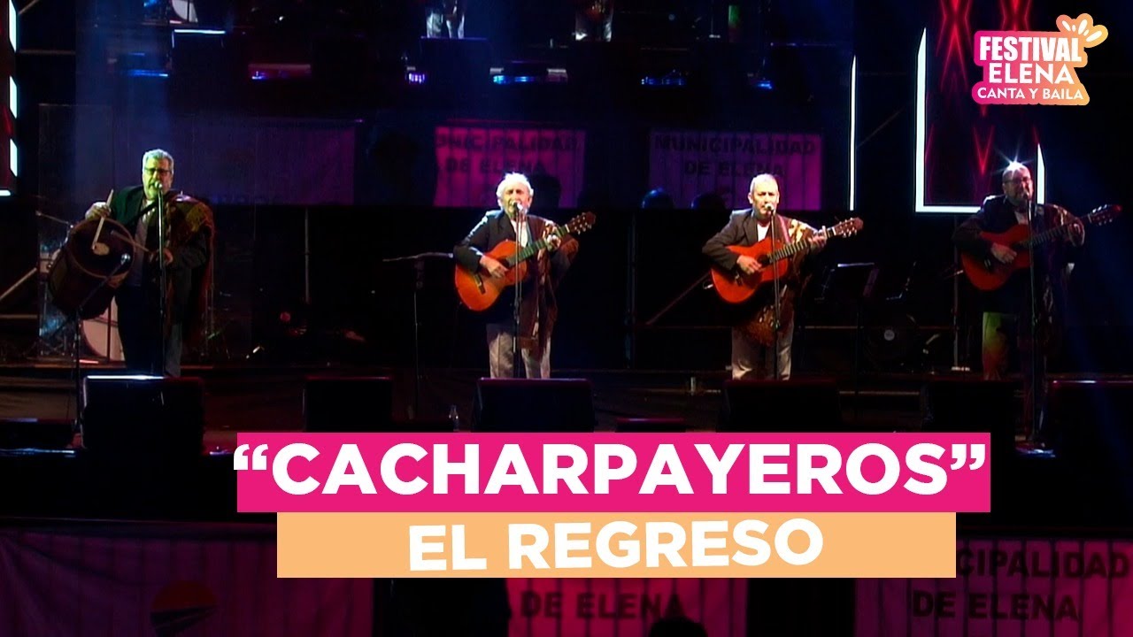 CACHARPAYEROS 40 AÑOS - ELENA CANTA Y BAILA #martindelpozzi