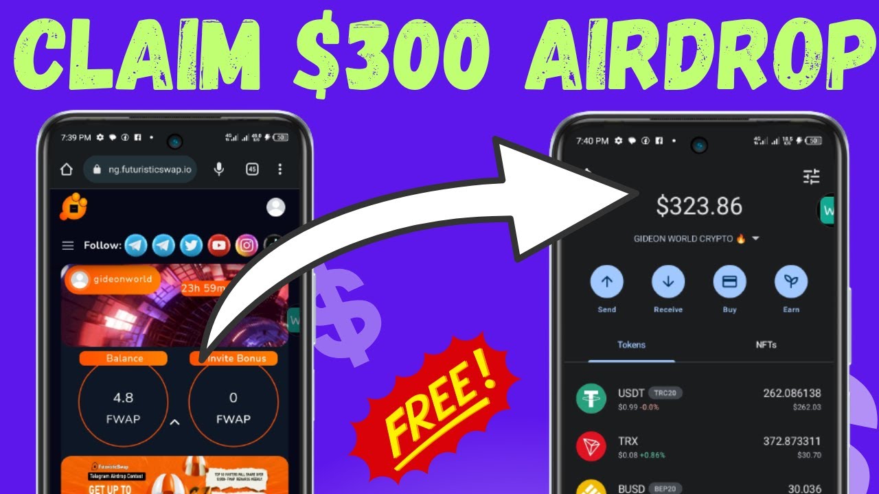 AIRDROP ALERT !! || CLAIM $300 AIRDROP || FULLY MINING ⛏️