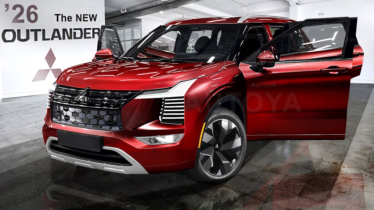 New 2026 Mitsubishi Outlander - EXTERIOR Facelift & INTERIOR Changes