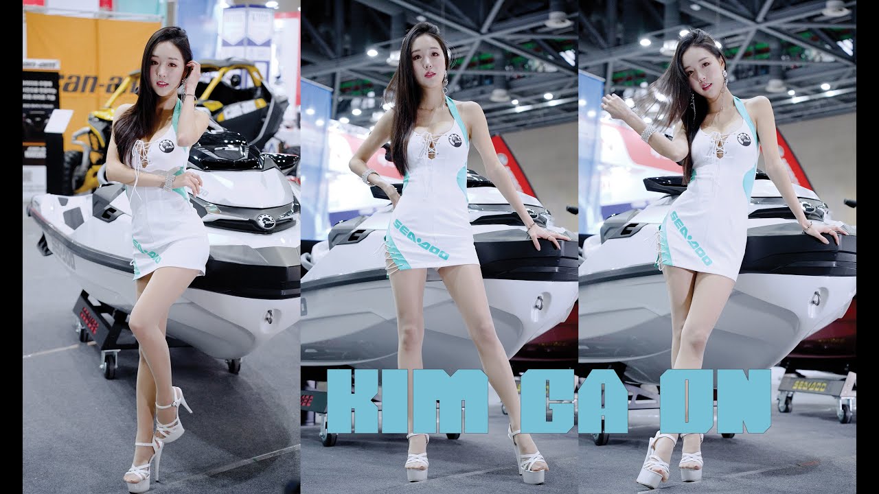 모델 김가온 model KimGaOn モデル キムガオン ( KIBS 2024 - BRP CAN-AM ) fancam 직캠 240308 4K