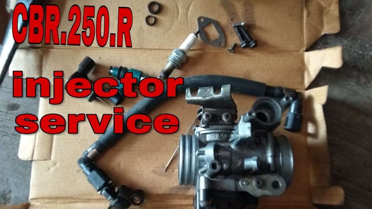 CBR 250 R injector service