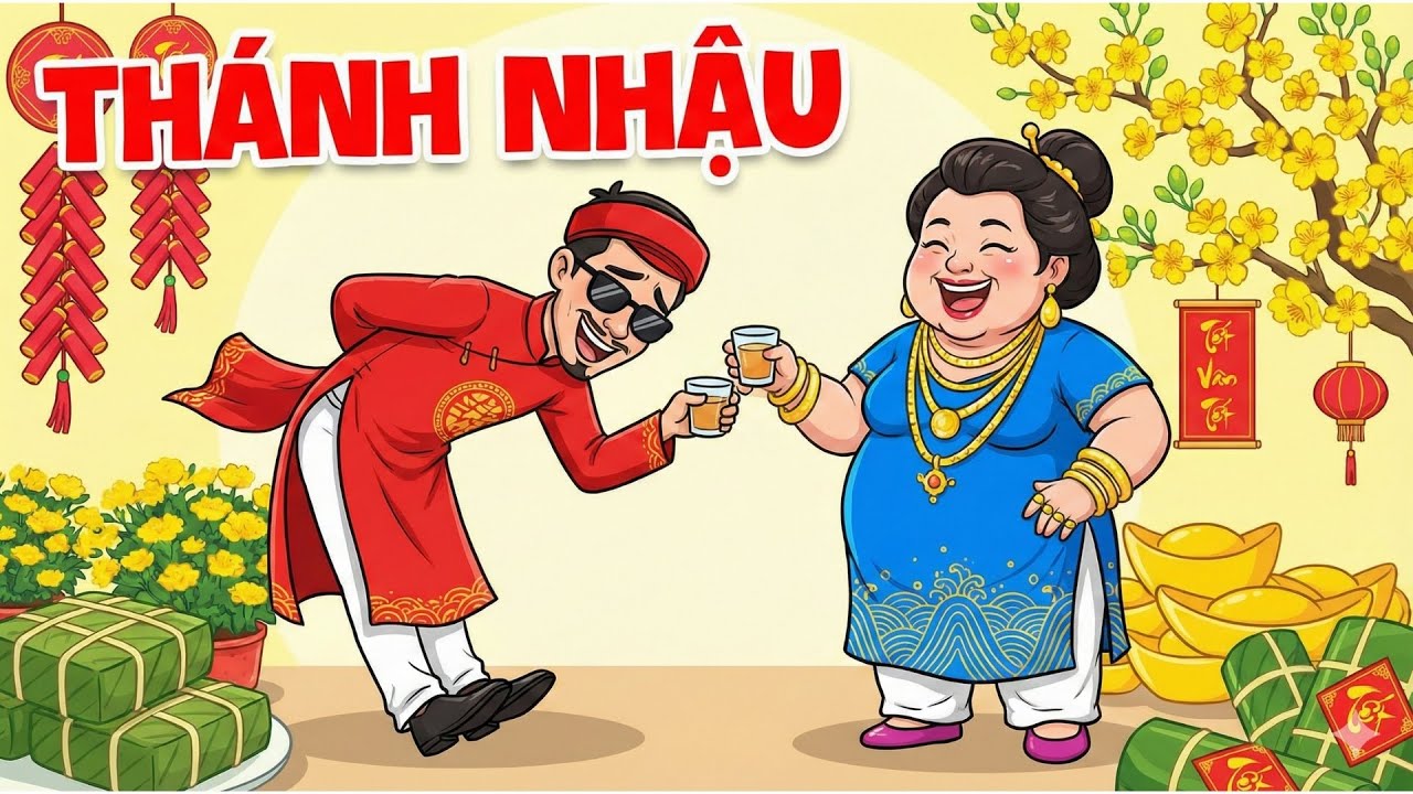 Rượu Ngon Phải Có Bạn Hiền | Thánh Nhậu Chúc Xuân | Tĩnh Tâm Các