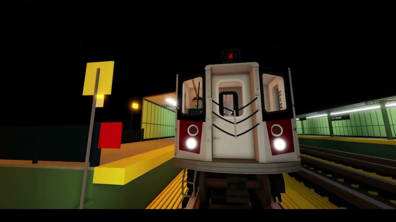 [ROBLOX] Operating Kenzie's (NYCTFreeDrives) R142 in IRT Lexington Avenue Lines. [READ DESCRIPTION]
