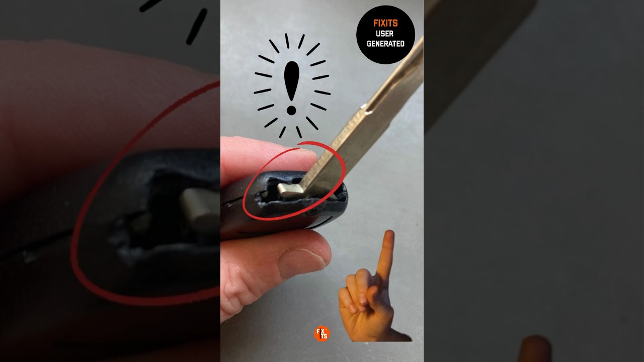 Super Simple Way to Fix Broken Car Keys