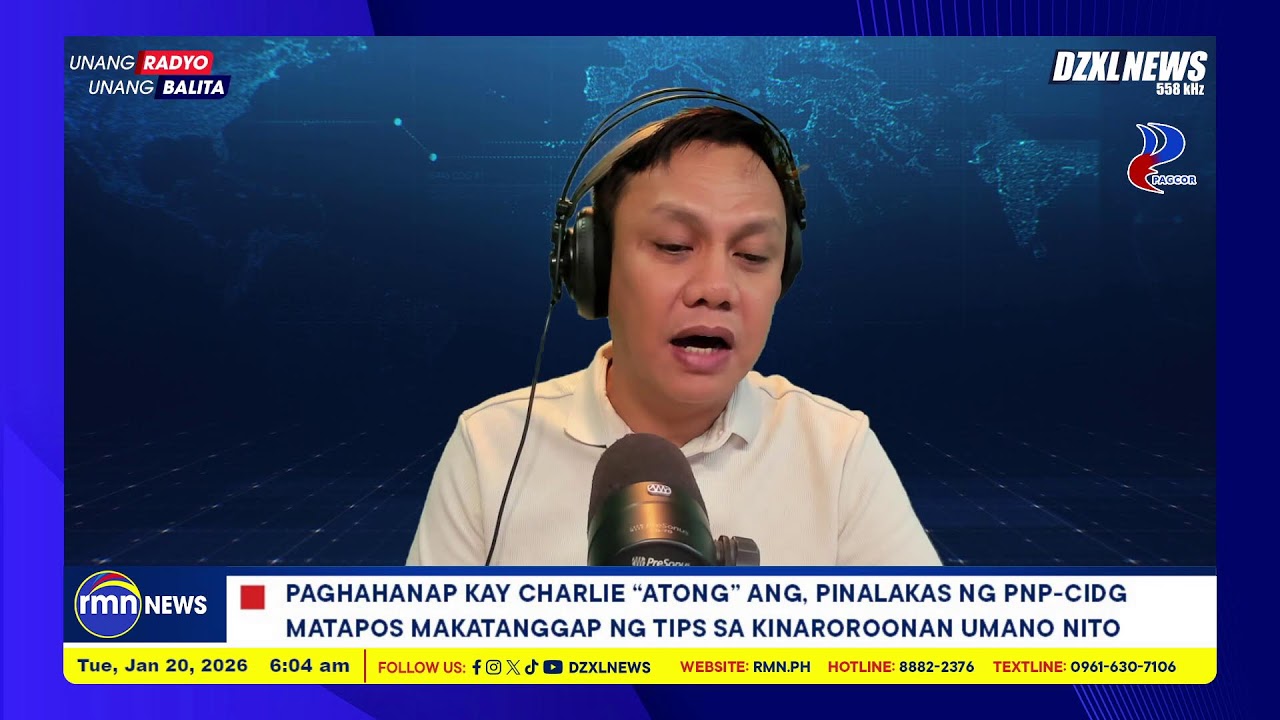 Unang Radyo, Unang Balita | JANUARY 20, 2026 | 5:00AM - 6:00AM