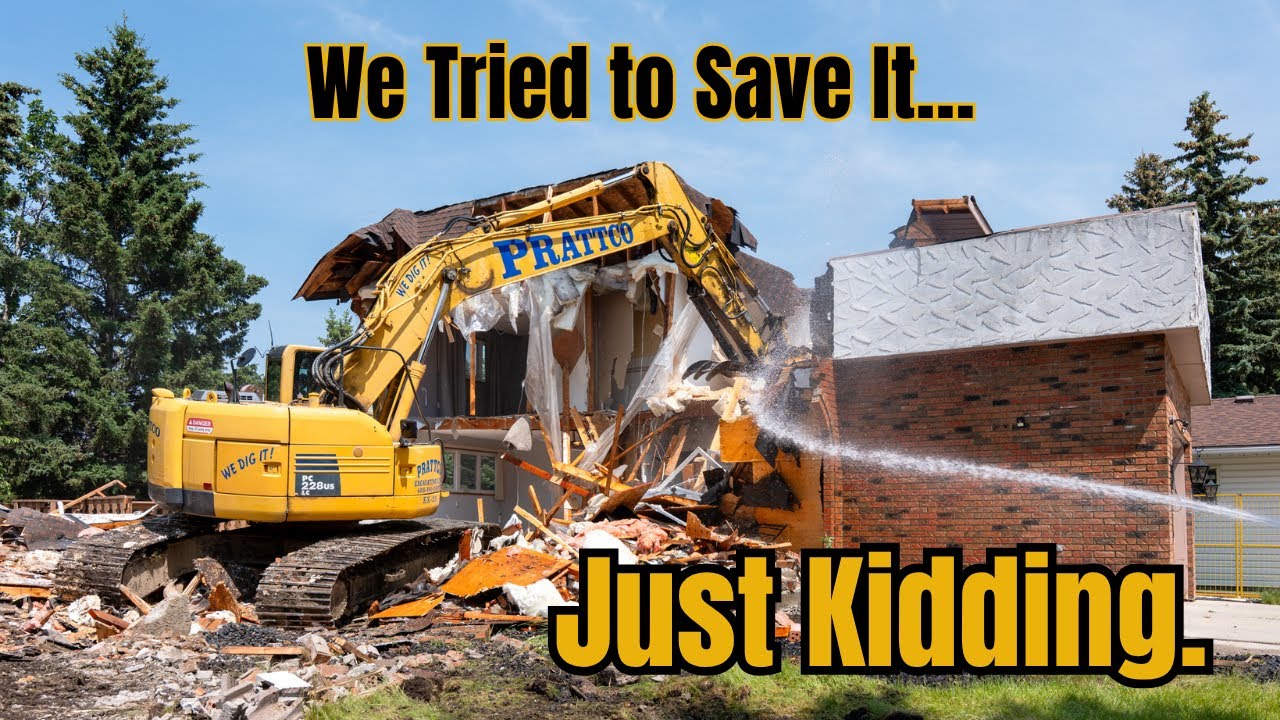 Demolition Therapy: One House at a Time